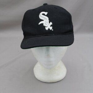 Chicago White Sox Hat (VTG) - 1990s Logo Wool Blend - Adult Snapback